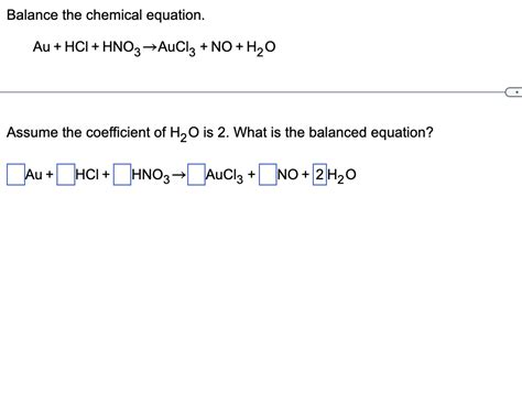 Solved Balance the chemical equation. | Chegg.com