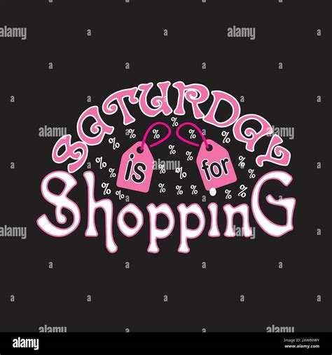 Saturday shopping Stock Vector Images - Alamy