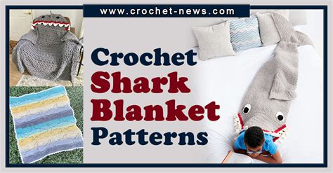 5 Crochet Shark Blanket Patterns - Crochet News