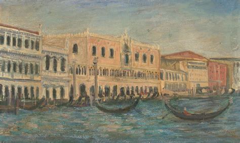 Unknown - Mid 20th Century Oil - The Doge's Palace For Sale at 1stDibs ...