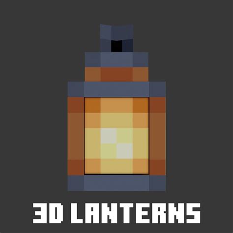 3D Lantern Minecraft Texture Pack