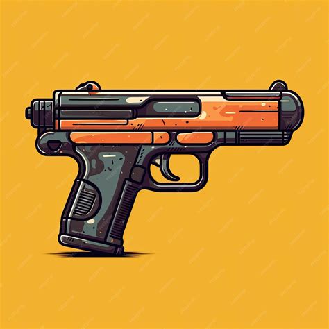 Premium AI Image | gun vector