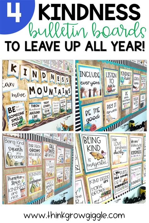 4 kindness bulletin board ideas upper elementary classrooms – Artofit