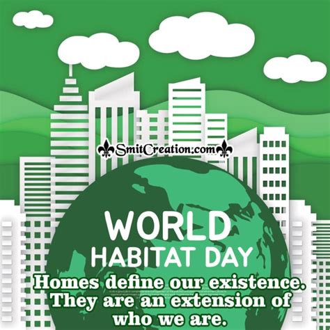 World Habitat Day Quotes, Messages, Slogans, Wishes Images ...