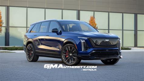 Rendered Cadillac Vistiq-V Imagines Performance Electric SUV