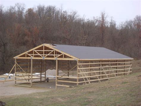 My new pole building 40x60x14 | Pole barn house plans, Building a pole barn, Diy pole barn