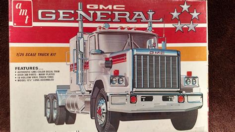 1/25th Scale AMT GMC GENERAL TRUCK MODEL KIT # 5001..Complete ...