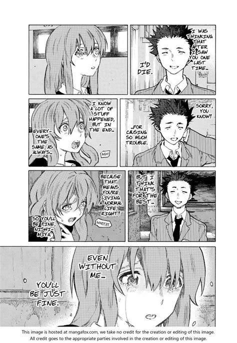 Koe no Katachi, ch. 51 A Silent Voice, The Voice, The Manga, Anime ...