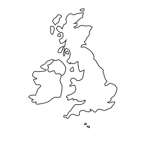 Map of the UK showing Northern Ireland/Irish Border | England map, Map ...