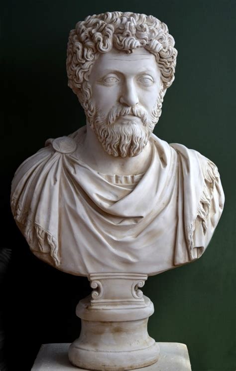 Marcus Aurelius Bust - Statue of the Roman Emperor and Stoic ...