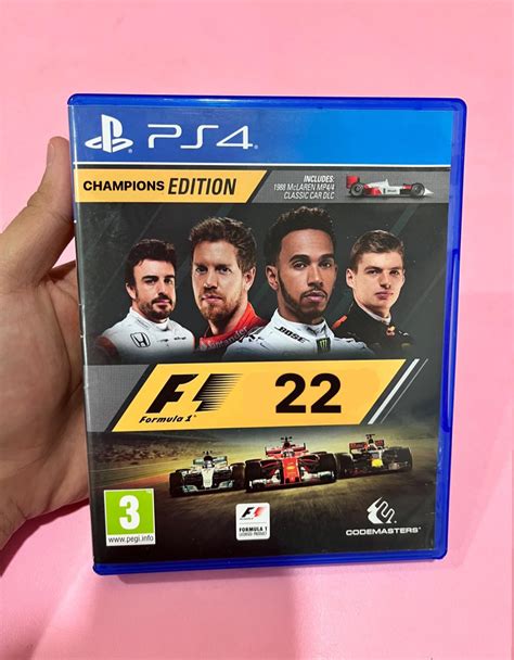 I managed to get an early physical copy of F1 22: Champions Edition. I really love the cover art ...