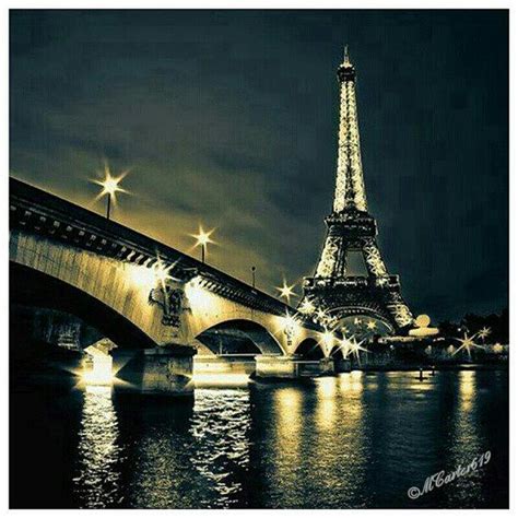 Paris Night Lights Photograph by Mary Carter