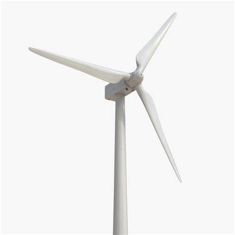 3D 3ds Wind Turbine power