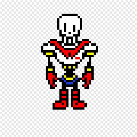 Pixel art Paper Undertale Papyrus, papyrus pixel art, text, logo png | PNGEgg