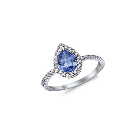 Halo Tanzanite Rings – Spark Creations