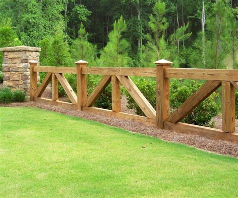 Custom Horse Fence Design | Mossy Oak Fence, Orlando, Fla. - Modern Design 10 in 2020 | House ...