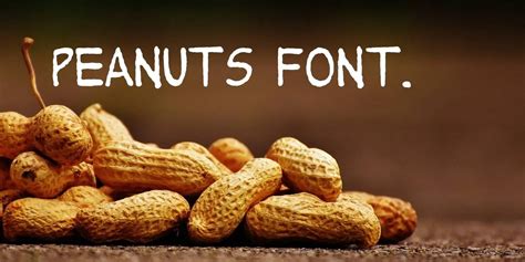 Peanuts Font Free Download