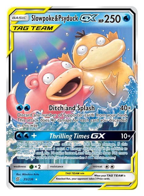 Pokemon TCG Director Explains Why The New Slowpoke & Psyduck Tag Team GX Card Is So Powerful ...