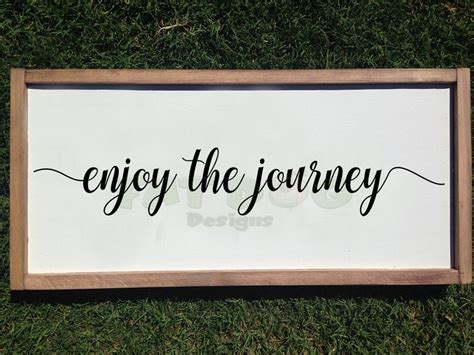 Enjoy the Journey Removable Vinyl Wall Decal Livingroom - Etsy