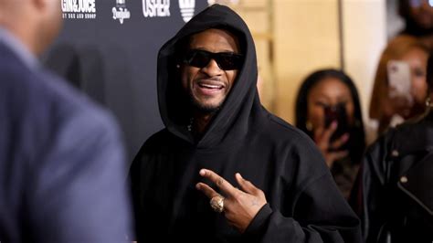 Usher Celebrates Super Bowl With Star-Studded After Party