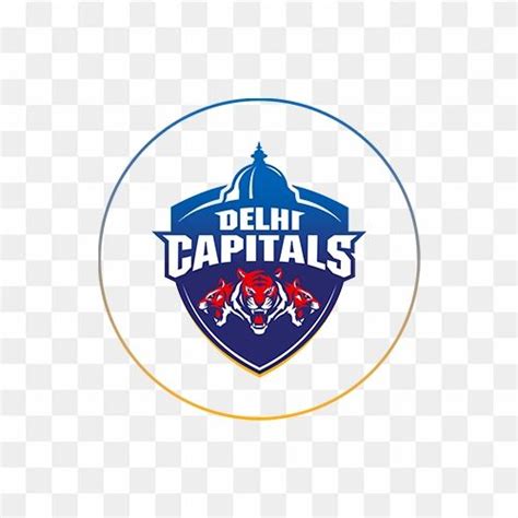 Delhi capitals logo HD PNG with Transparent Background