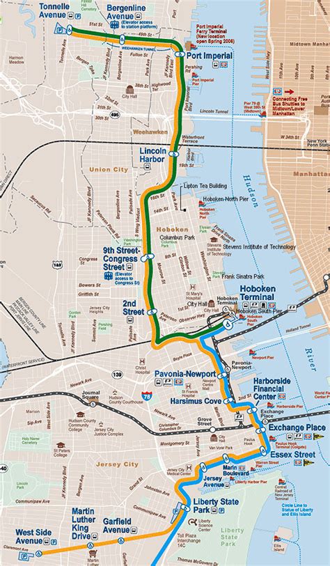 City of New York : New York Map | Hoboken City Map