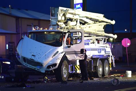 Man sent to hospital after commercial cement truck hits pickup | Local News | billingsgazette.com