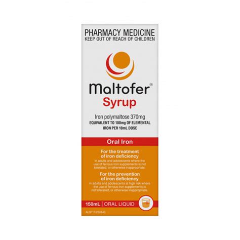 Maltofer Syrup Oral Iron Liquid 150mL