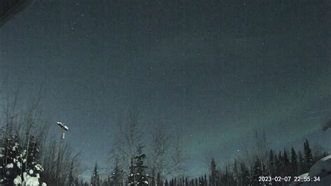 Here is last night's aurora time lapse from North Pole AK. : r ...