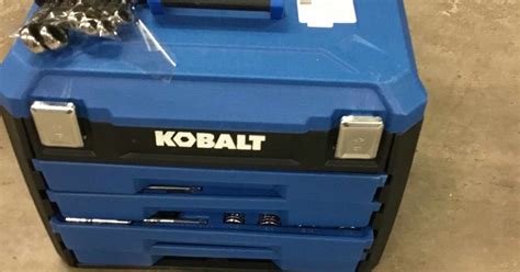 Kobalt tool box filled with tools - BidCorp Auctions