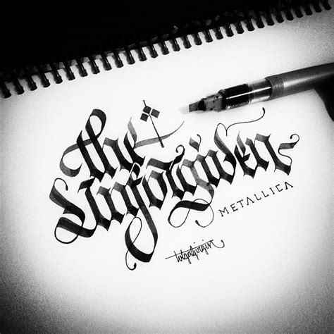 Gothic Calligraphy&Lettering :: Behance