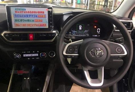 Toyota Raize SUV interiors, exteriors detailed in new photos - Update