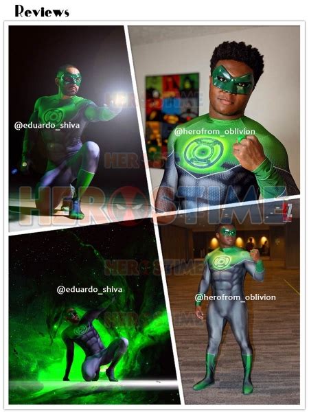 Green Lantern Costume John Stewart Green Lantern Suit