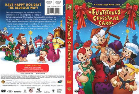 A Flintstones Christmas Carol dvd cover (1994) R1