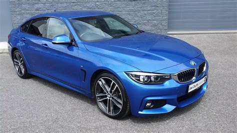 181D16377 - 2018 BMW 4 Series 420 M SPORT ESTORIL BLUE 19 ALLOYS 4DR AUT... - YouTube