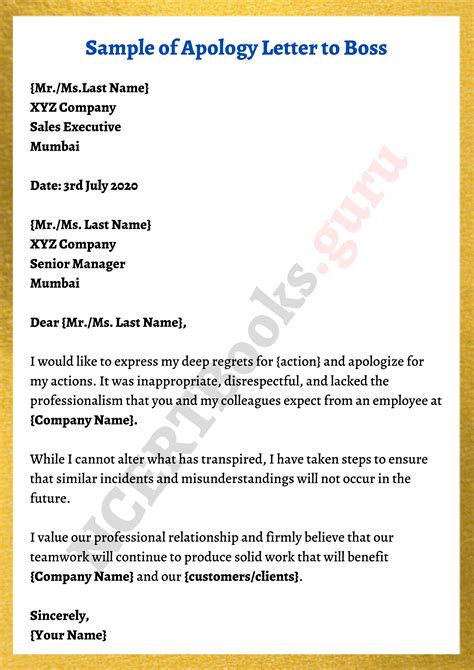 Apology Letter Format & Samples | Tips on How to Write a Apologize Letter