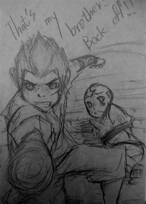 Bumi and Tenzin by aogs47777 on DeviantArt