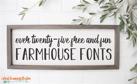 25+ Free Farmhouse Font Downloads | Farmhouse font, Romantic fonts ...