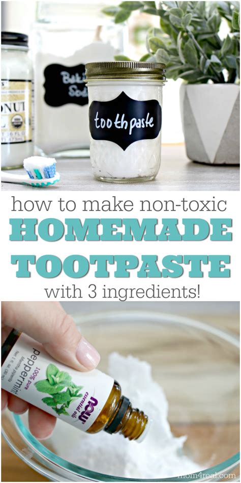 3 Ingredient Homemade Natural Toothpaste | Recipe | Natural toothpaste ...