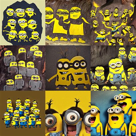 cave painting of minions | Stable Diffusion | OpenArt