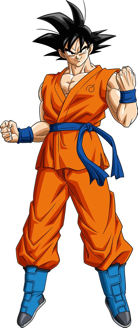 Anybody know why Goku's belt is sideways on the gi he wears while ...