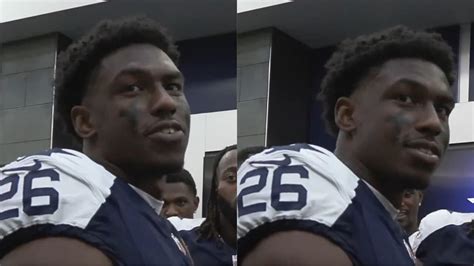 WATCH: Cowboys CB DaRon Bland 'pumped up' as he receives game ball ...