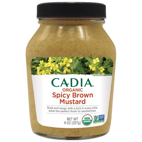 Spicy Brown Mustard - Cadia