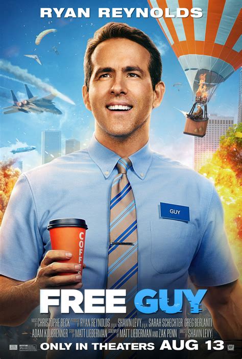 'Free Guy' Character Posters Released - Disney Plus Informer