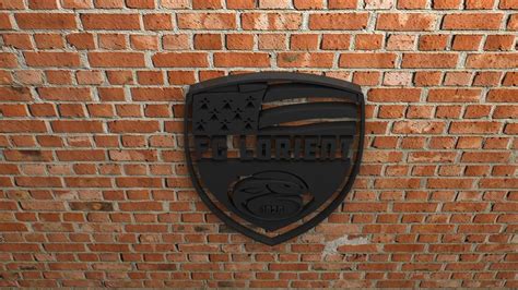 FC Lorient Logo - 3D Print Model by waelmoussa