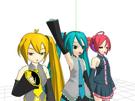 MMD: Triple Baka by Miku-Nyan02 on DeviantArt