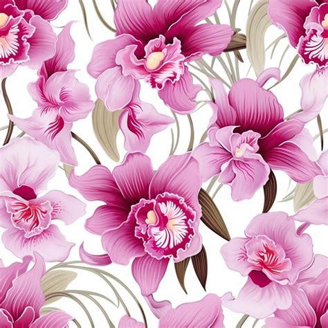 Premium AI Image | Floral wallpaper for living room