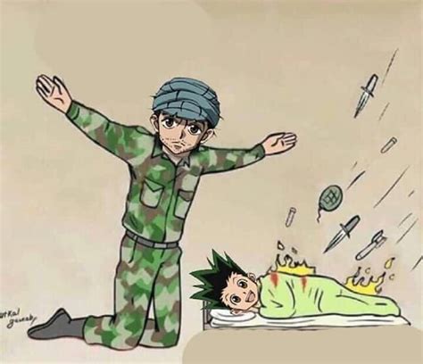 Gon's dad, is Gone. - 9GAG