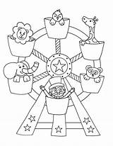 Free Carnival Coloring Pages ⋆ The Hollydog Blog sketch template