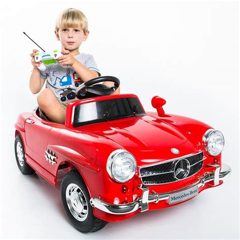 RED Mercedes Benz 300sl Amg Rc Electric Toy Kids Baby Ride on Car ...